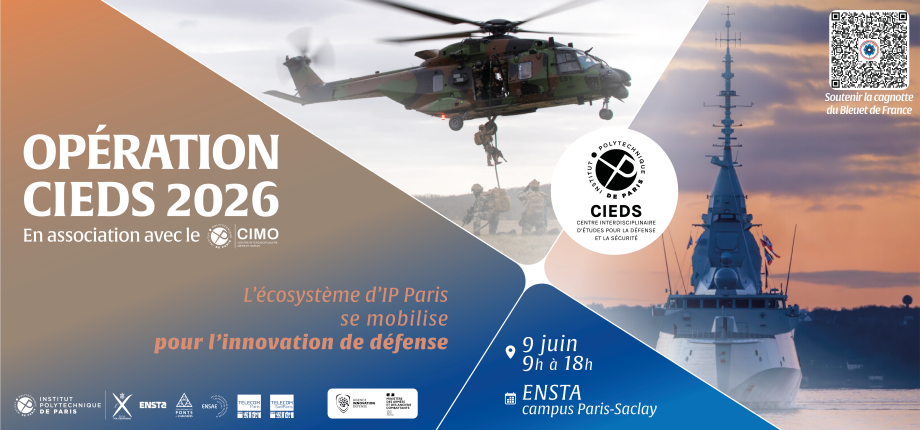 Operation CIEDS 2026: the IP Paris ecosystem mobilises for defence innovation