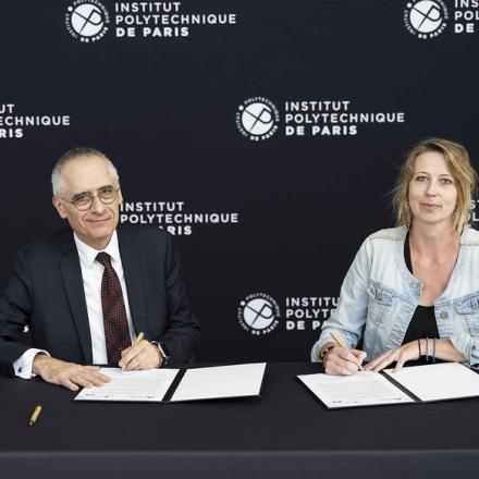 Signature of the Partnership between IP Paris and Nightline